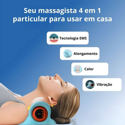 Massageador cervical 4 em 1