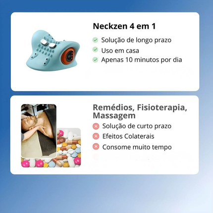 Massageador cervical 4 em 1