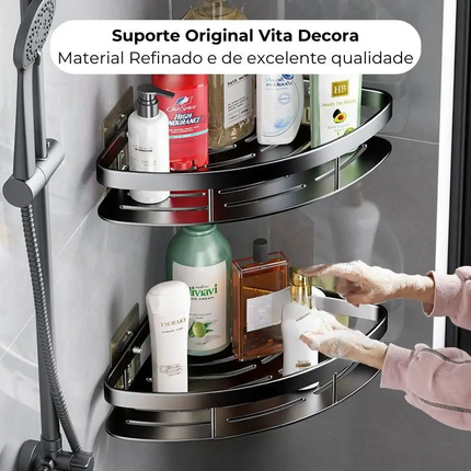 Kit Suporte Organizador em Alumínio + Adesivos ProFix