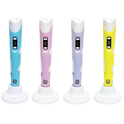 Caneta 3D Infantil Profissional para Desenho e Impressão Manual + Refil Grátis